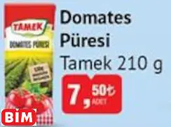 TAMEK  DOMATES PÜRESİ